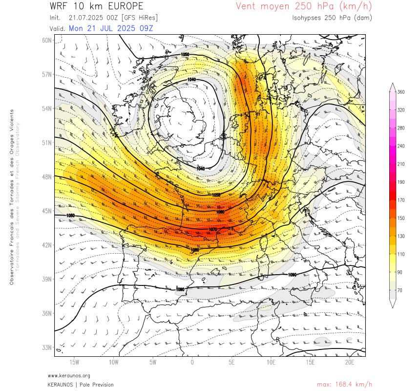 Tornade EF1 à Tours (Indre-et-Loire) le 21 juillet 2025