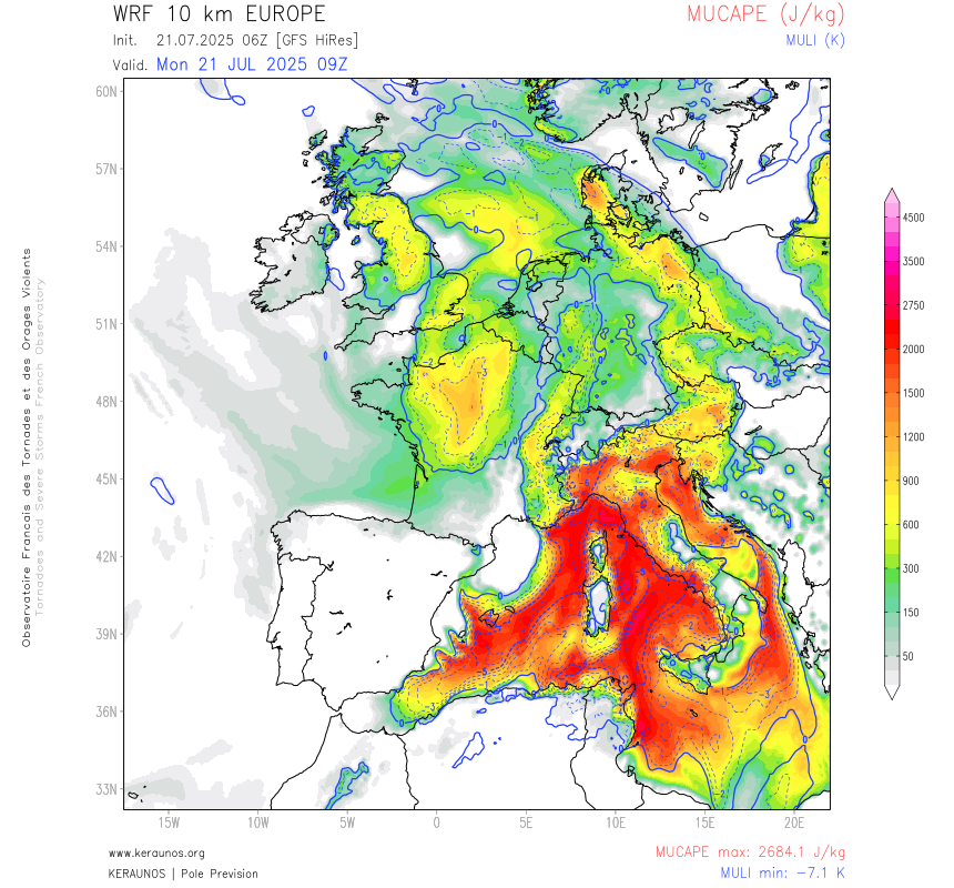 Tornade EF1 à Tours (Indre-et-Loire) le 21 juillet 2025