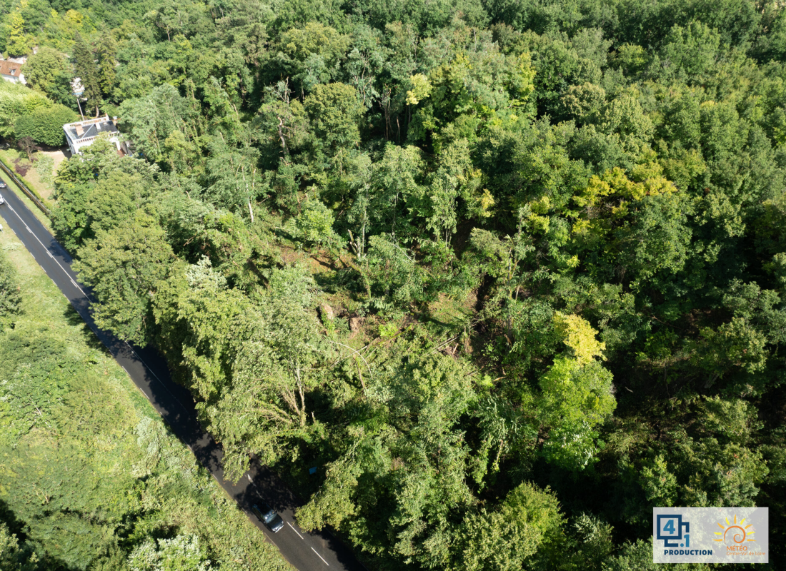 Tornade EF1 à Tours (Indre-et-Loire) le 21 juillet 2025