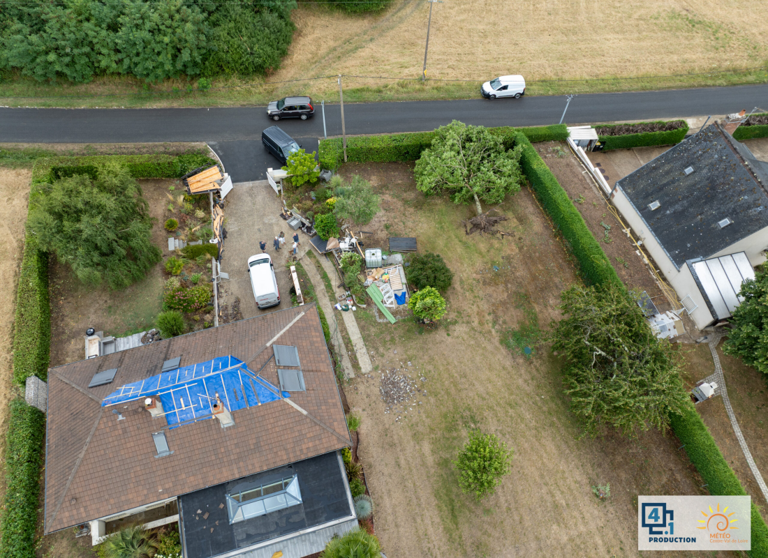 Tornade EF1 à Tours (Indre-et-Loire) le 21 juillet 2025