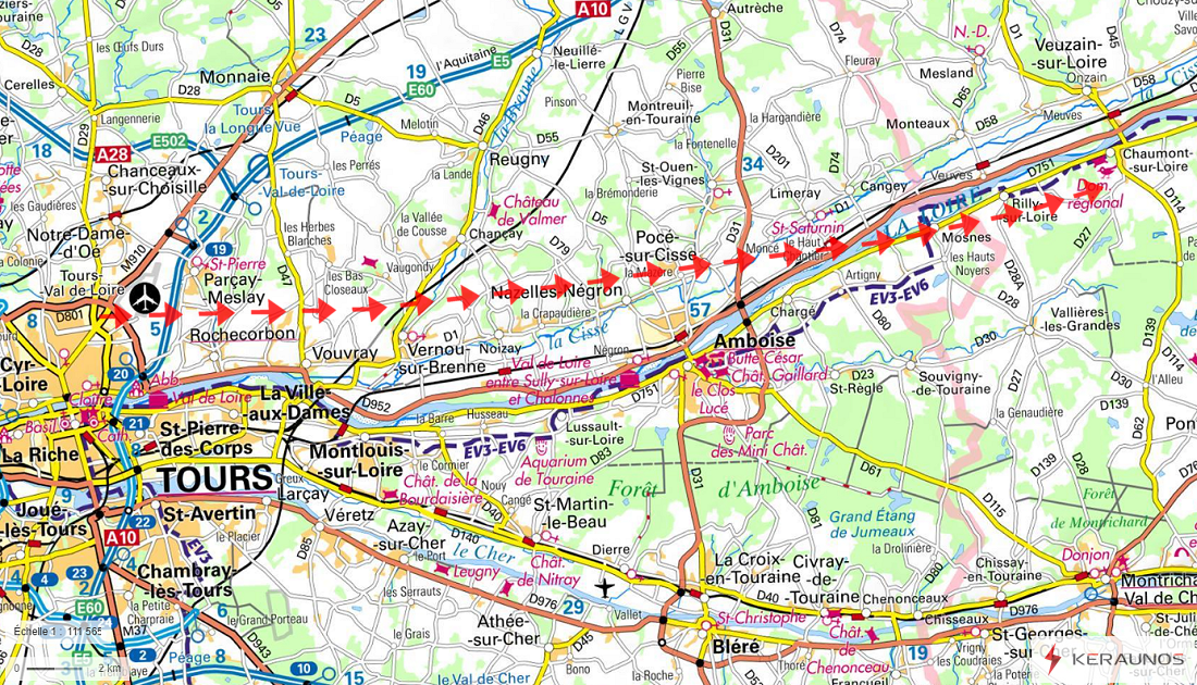 Tornade EF1 à Tours (Indre-et-Loire) le 21 juillet 2025