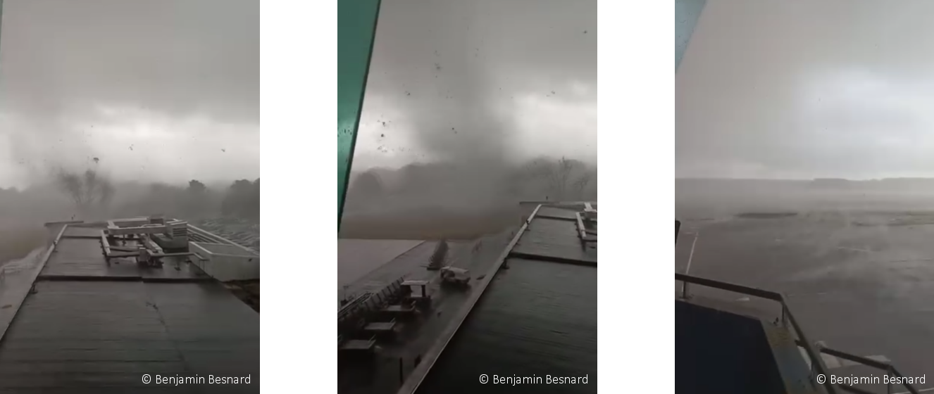 Tornade EF1 à Tours (Indre-et-Loire) le 21 juillet 2025