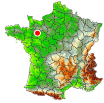 Dossier tornade Keraunos - Localisation de la tornade