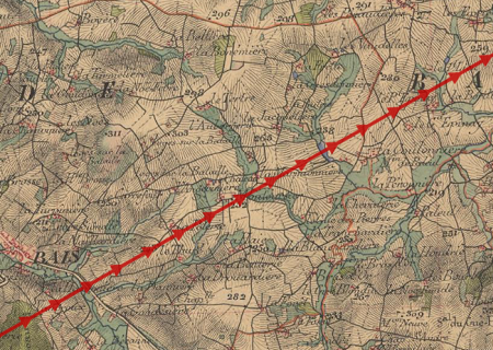 Tornade EF2 à Bais (Mayenne) en septembre 1880
