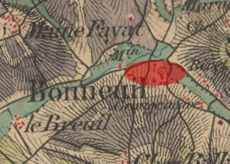 Tornade EF2 à Bonneuil (Charente) le 20 janvier 1890