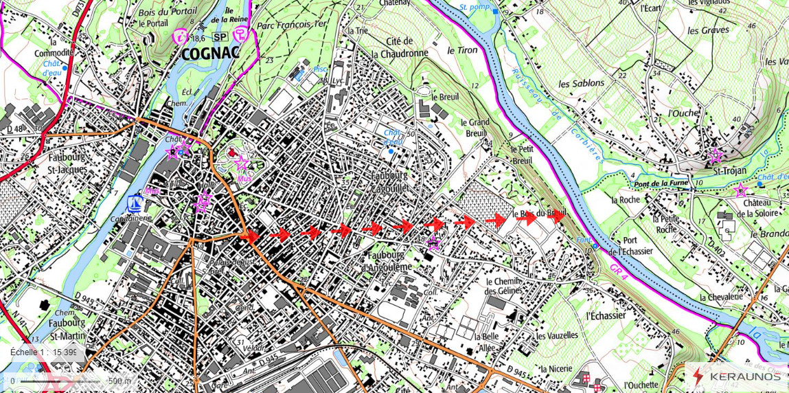Tornade EF1 à Cognac (Charente) le 17 décembre 1908
