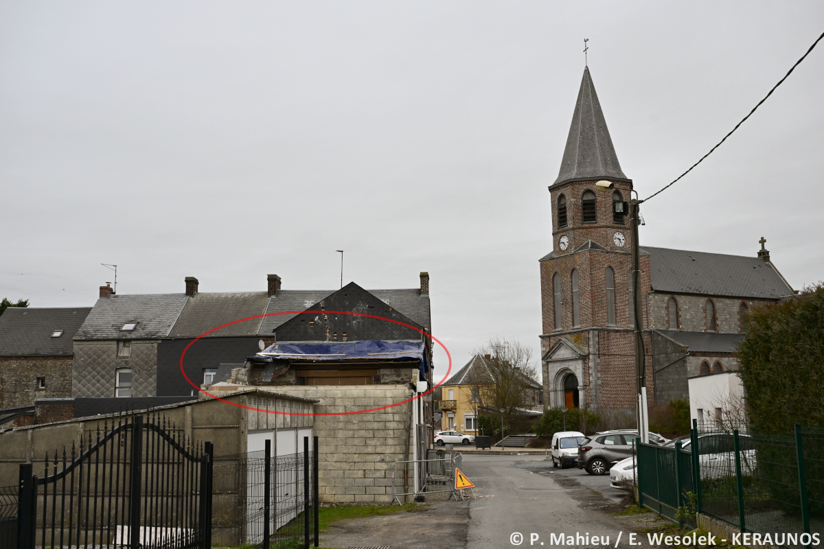 Tornade EF1 à Cousolre (Nord) le 16 février 2026