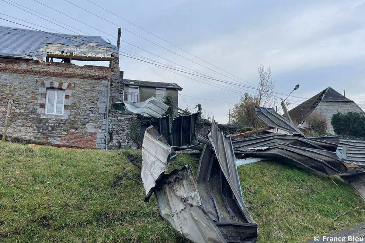 Tornade EF1 à Cousolre (Nord) le 16 février 2026