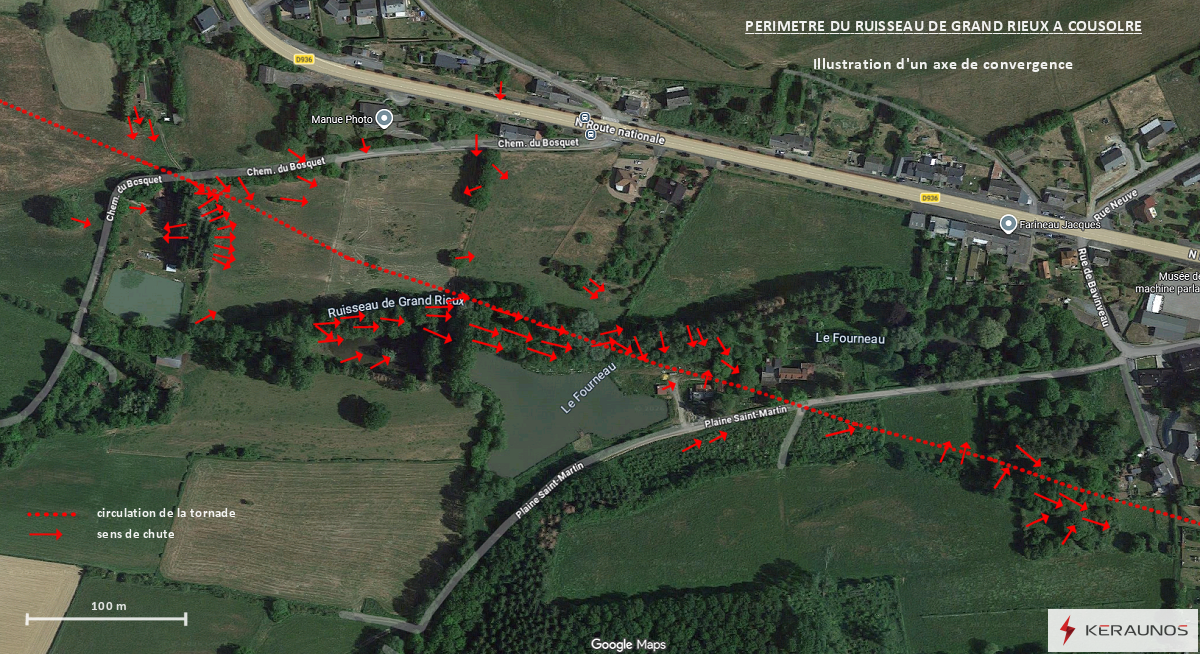 Tornade EF1 à Cousolre (Nord) le 16 février 2026