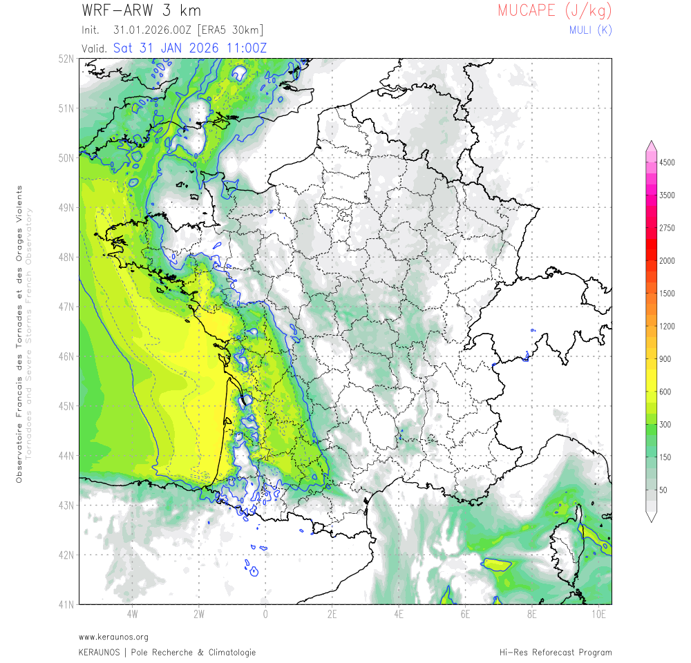 Tornade EF1 à Mios (Gironde) le 31 janvier 2026