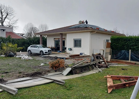 Tornade EF1 à Mios (Gironde) le 31 janvier 2026