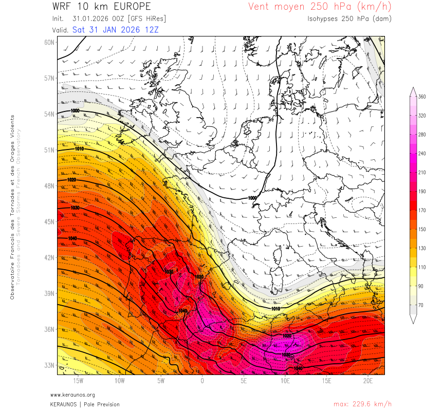 Tornade EF1 à Mios (Gironde) le 31 janvier 2026