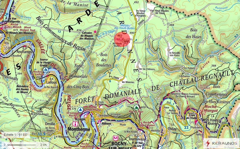 Tornade EF2 à Monthermé (Ardennes) le 21 septembre 1893