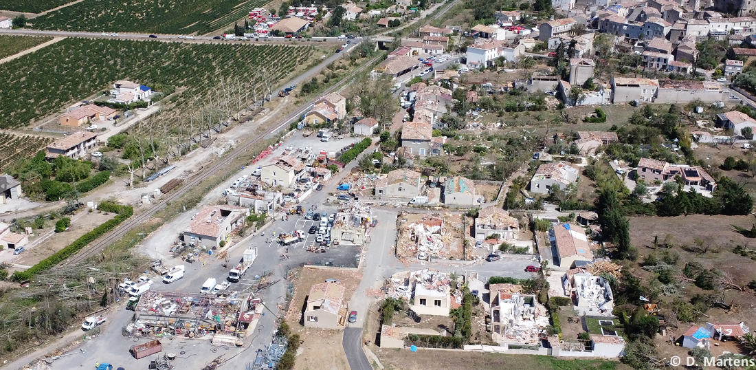 Tornade EF3 à Pomas (Aude) le 24 août 2026