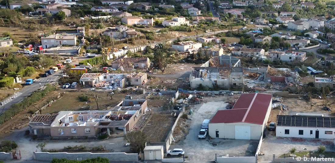 Tornade EF3 à Pomas (Aude) le 24 août 2026