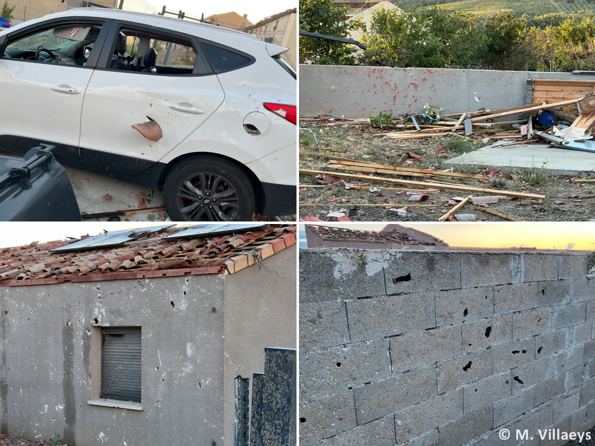 Tornade EF3 à Pomas (Aude) le 24 août 2026
