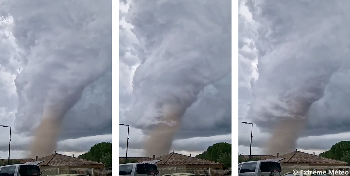 Tornade EF3 à Pomas (Aude) le 24 août 2026