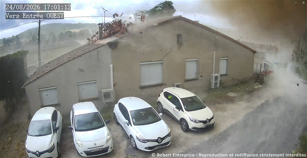 Tornade EF3 à Pomas (Aude) le 24 août 2026
