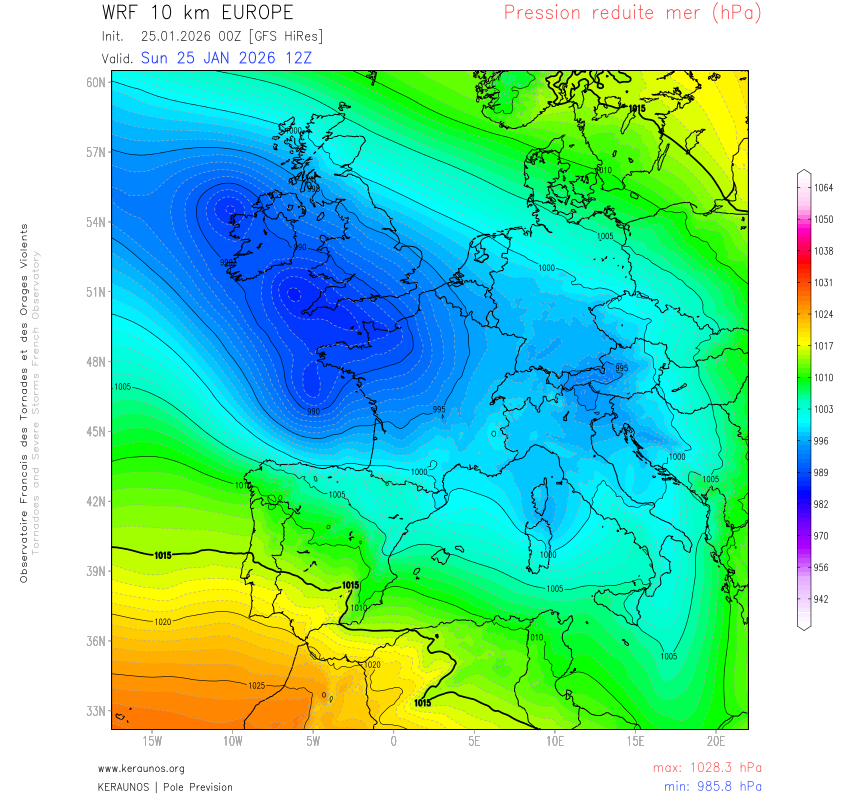 Tornade EF1 à Riocaud (Gironde) le 25 janvier 2026