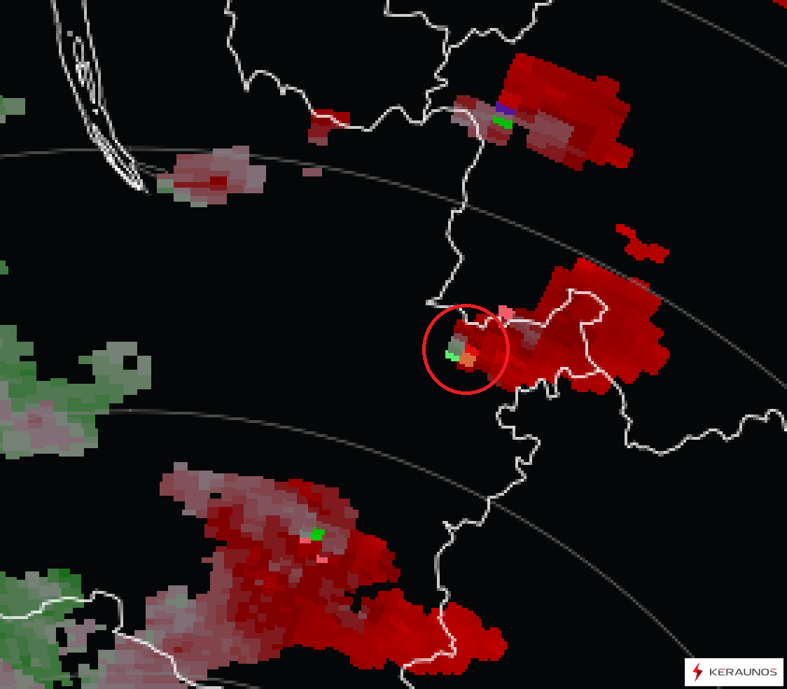 Tornade EF1 à Riocaud (Gironde) le 25 janvier 2026