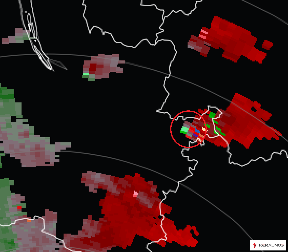 Tornade EF1 à Riocaud (Gironde) le 25 janvier 2026
