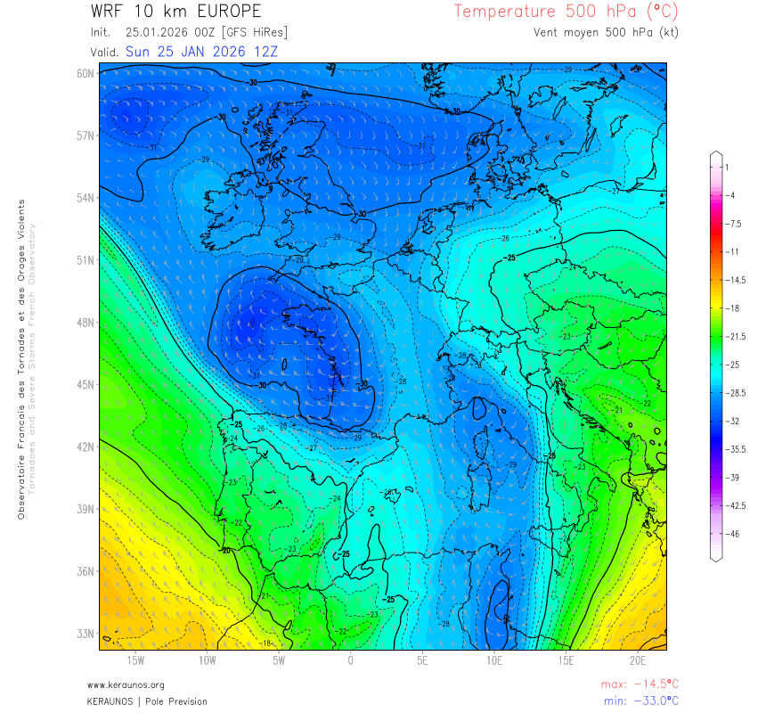 Tornade EF1 à Riocaud (Gironde) le 25 janvier 2026