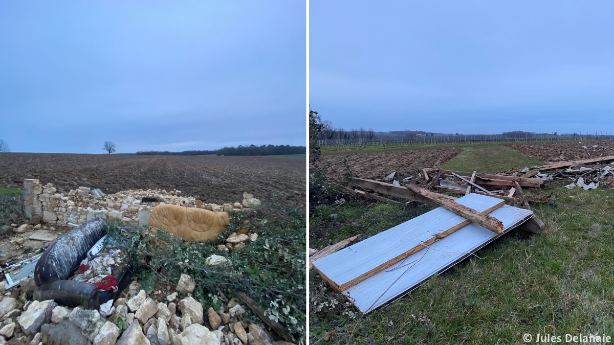 Tornade EF1 à Riocaud (Gironde) le 25 janvier 2026