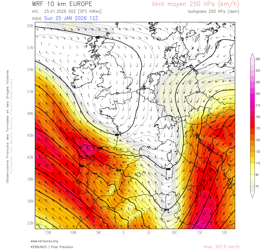 Tornade EF1 à Riocaud (Gironde) le 25 janvier 2026