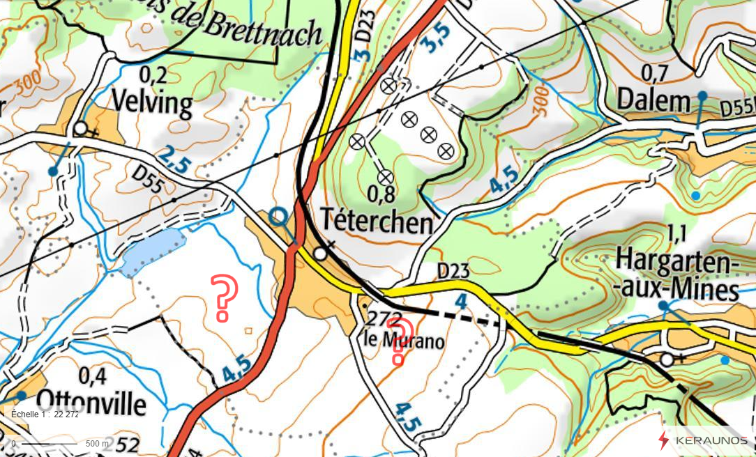 Tornade EF1 à Téterchen (Moselle) en juillet 1913