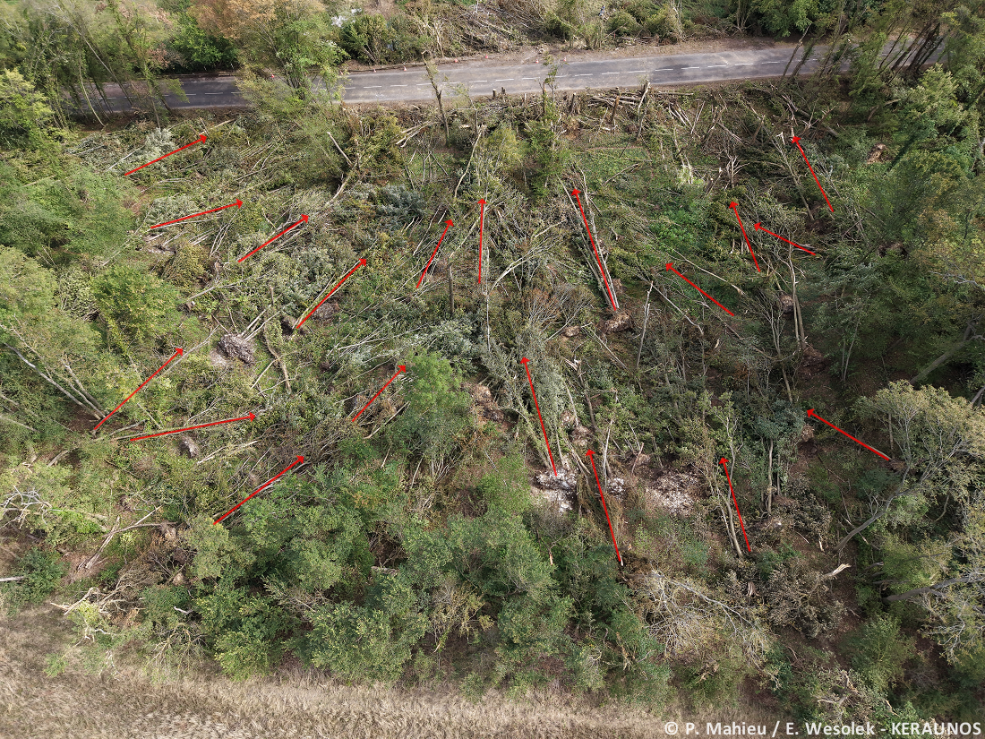 Tornade EF1 à Verneuil-en-Halatte (Oise) le 28 août 2026