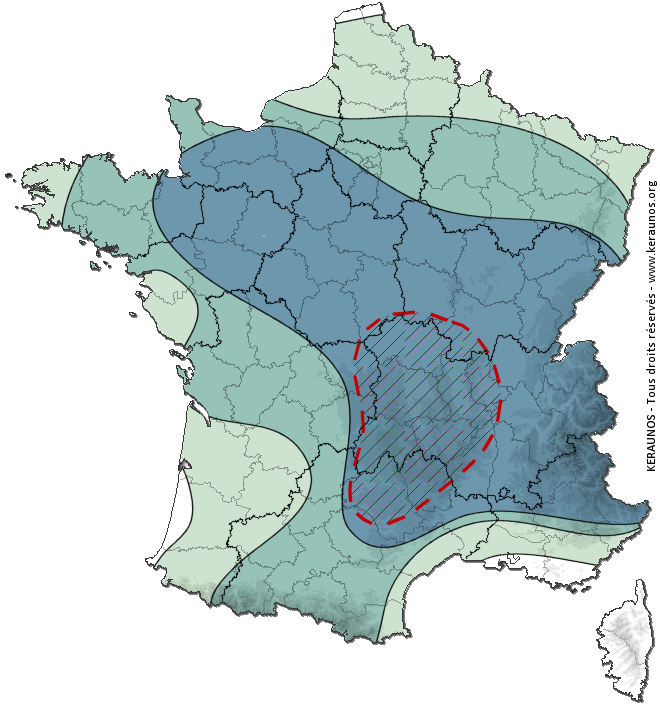 Tornade EF1 à Villars (Loire) le 16 juillet 2026