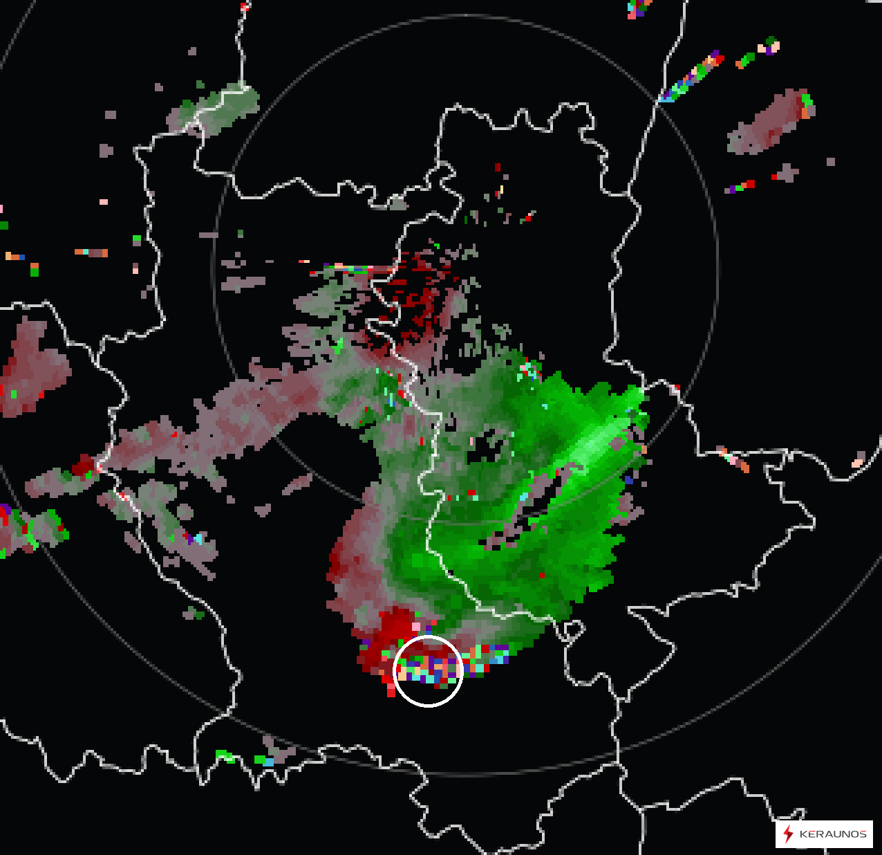 Tornade EF1 à Villars (Loire) le 16 juillet 2026