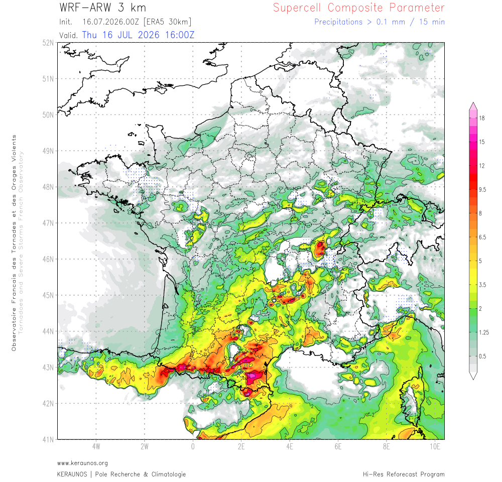 Tornade EF1 à Villars (Loire) le 16 juillet 2026