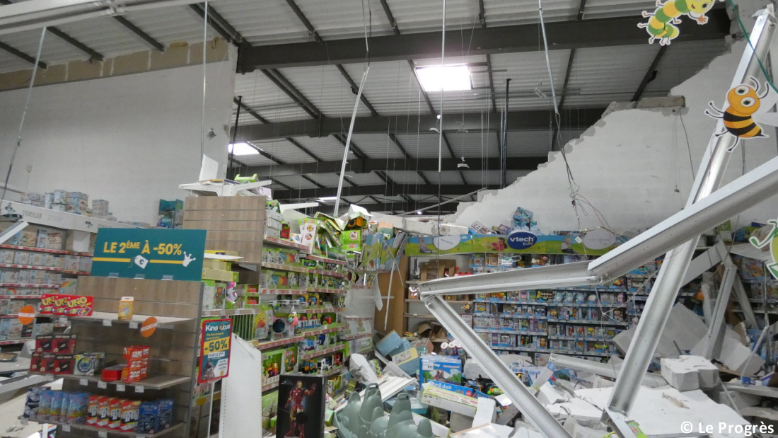 Tornade EF1 à Villars (Loire) le 16 juillet 2026
