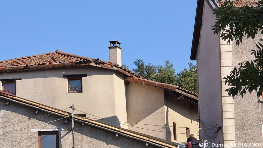 Tornade EF1 à Villars (Loire) le 16 juillet 2026