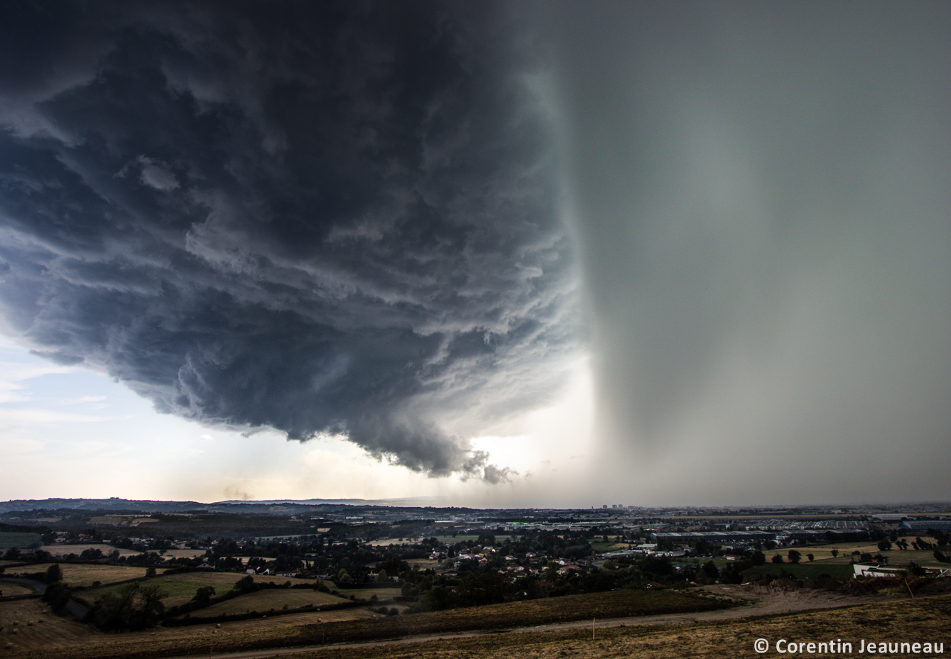 Tornade EF1 à Villars (Loire) le 16 juillet 2026