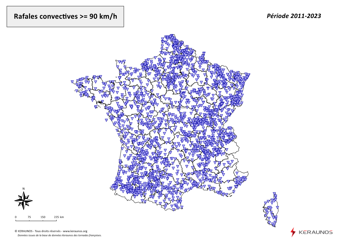 Vignette d'illustration des orages en France