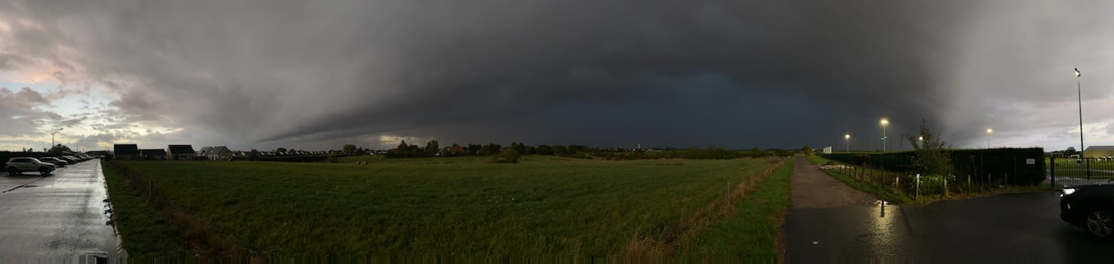 Arcus au dessus d' Amiens - photo prise depuis Camon - 05/10/2021 19:20 - Franck Burjes