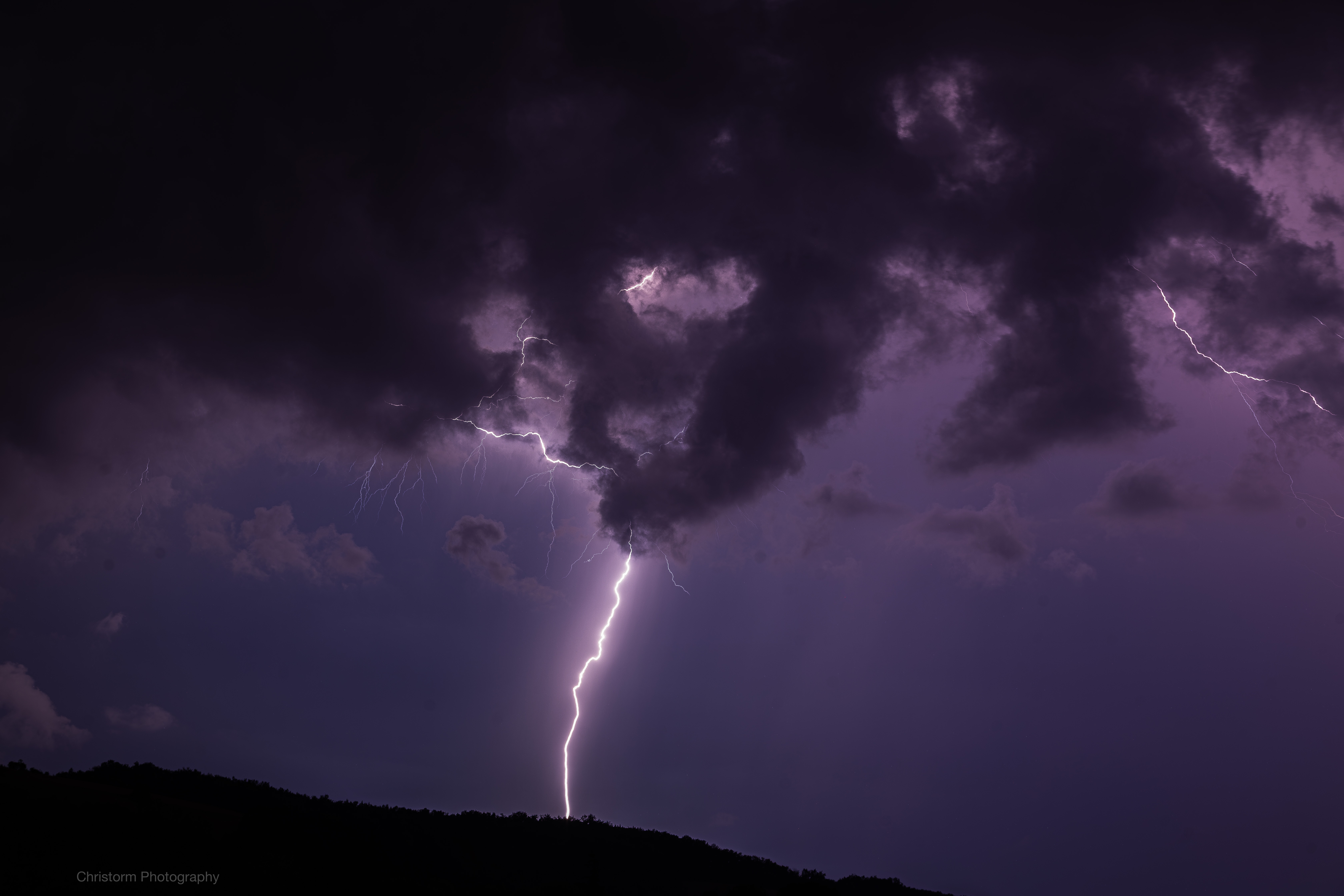 Orages dans la Drôme entre Romans et Valence - 20/08/2026 02:00 - Christophe ERMEL