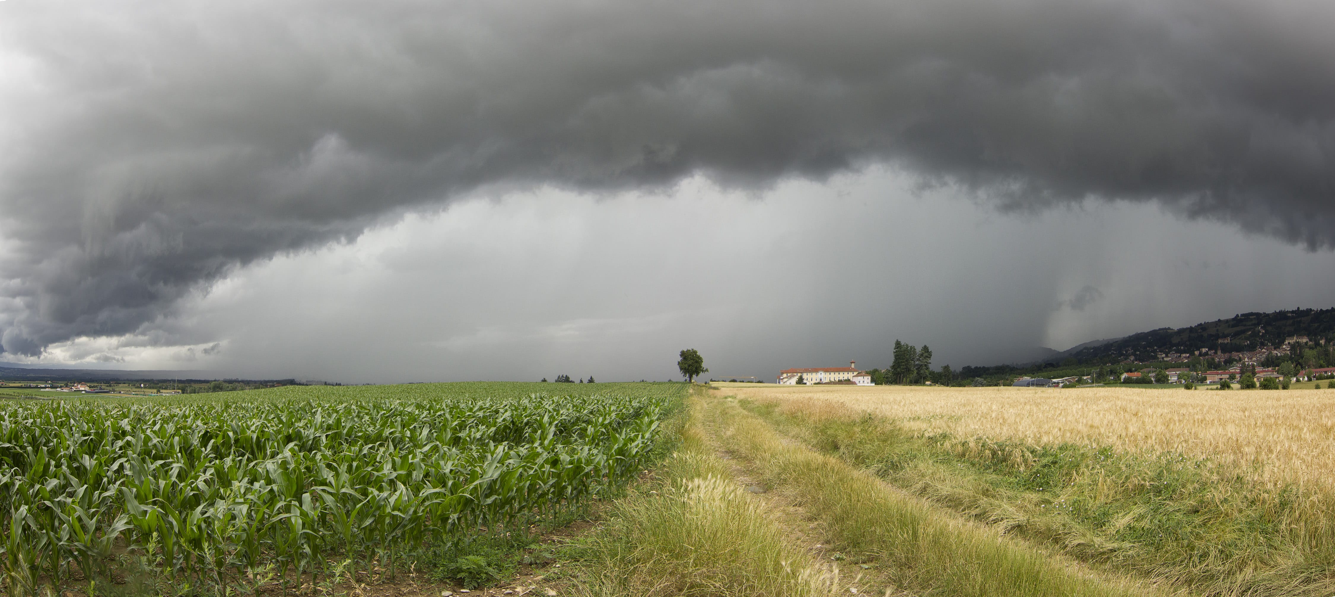 Bel orage du coté de la Côte Saint André en Isère. - 24/06/2021 14:30 - frederic sanchis