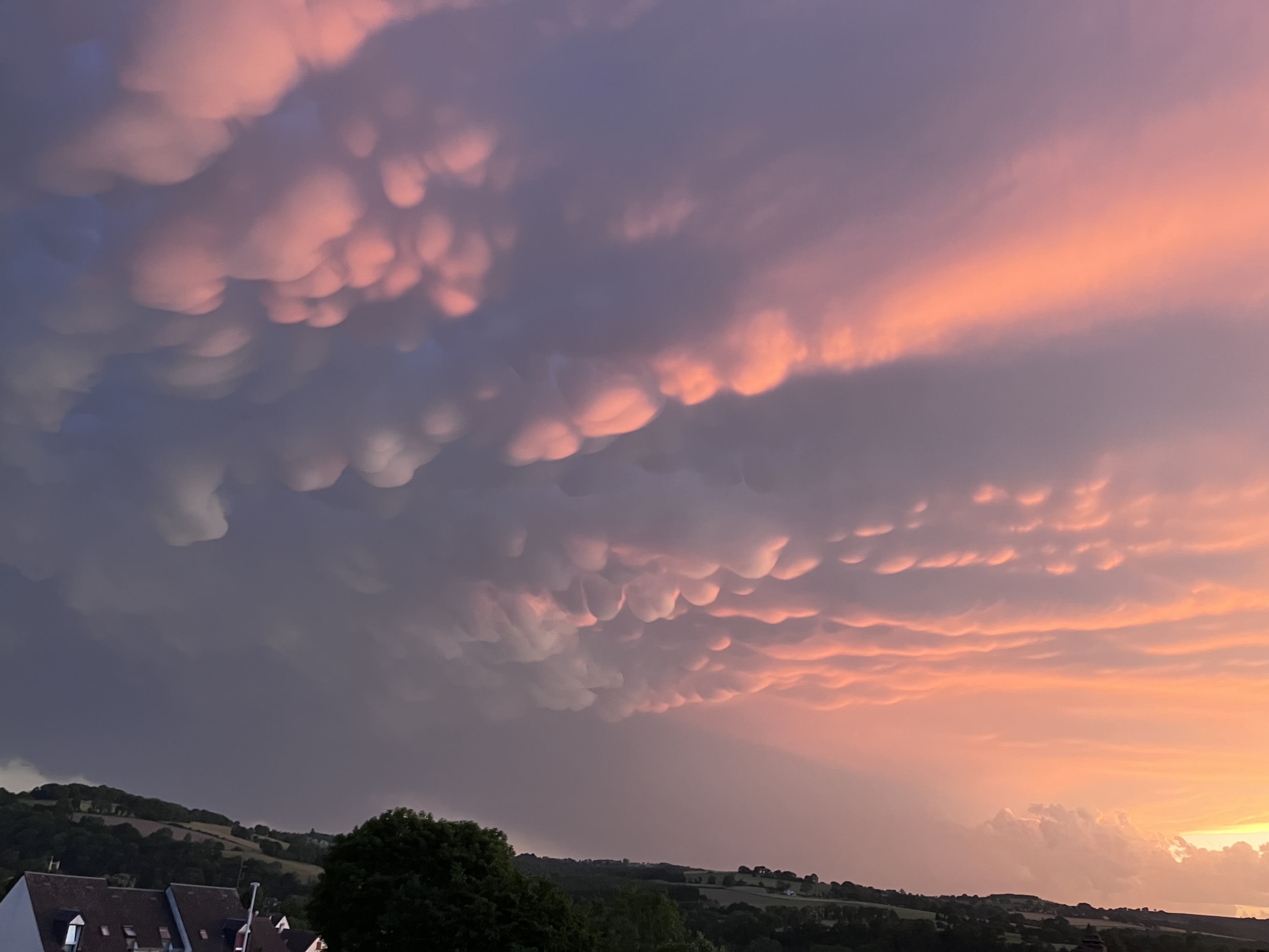 Superbes mammatus ce soir sur la Suisse normande (Calvados, Saint-Rémy) - 27/05/2026 22:03 - Emma Picard