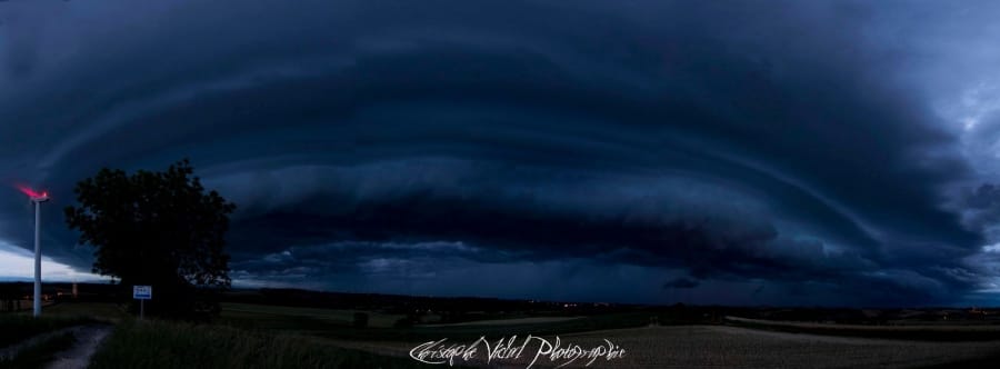 Arcus dans le Lauragais - 16/06/2016 00:30 - Christophe VIDAL