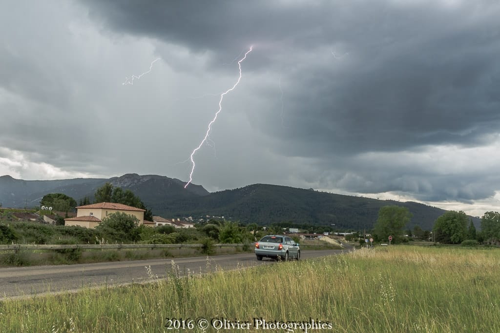 Orage sur Brignoles - 18/06/2016 17:00 - Olivier FOUCAUD