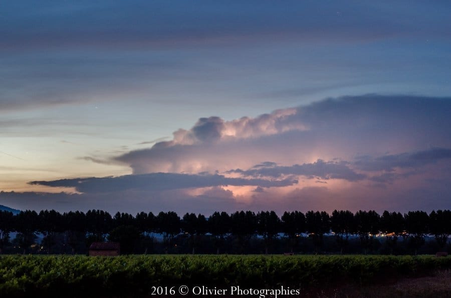 Orage entre Var et Alpes-de-Haute-Provence - 07/06/2016 00:00 - Olivier FOUCAUD