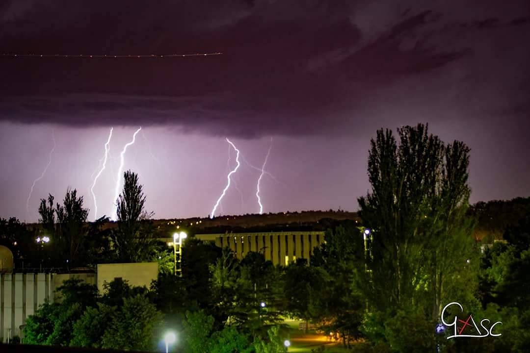 Orage près de l'aéroport de Blagnac - 07/06/2016 01:00 - Gaetan VASC