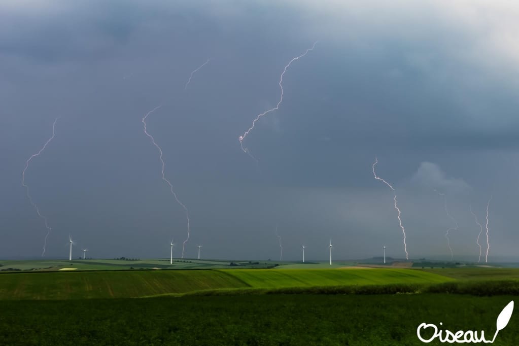 Impacts près de Rethel (Ardennes) - 07/06/2016 19:00 - Logue OISEAU