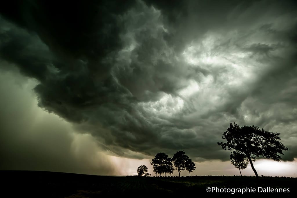 Orage dans le nord de la Marne suivi de grêle - 07/06/2016 23:00 - Christophe DALLENNES