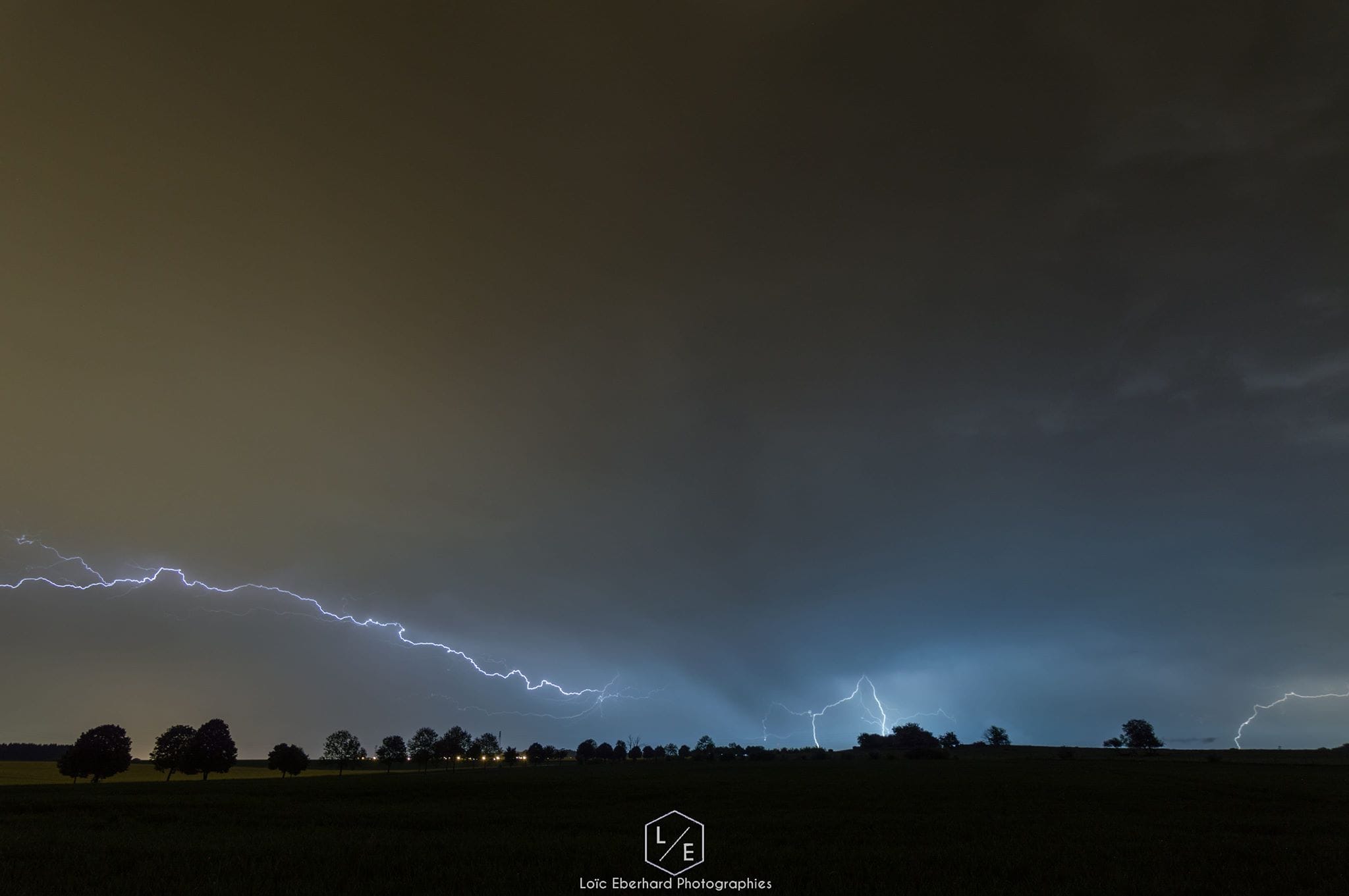 Orage sur la Moselle lors de son évacuation vers le Luxembourg - 12/05/2018 22:00 - Loïc EBERHARD