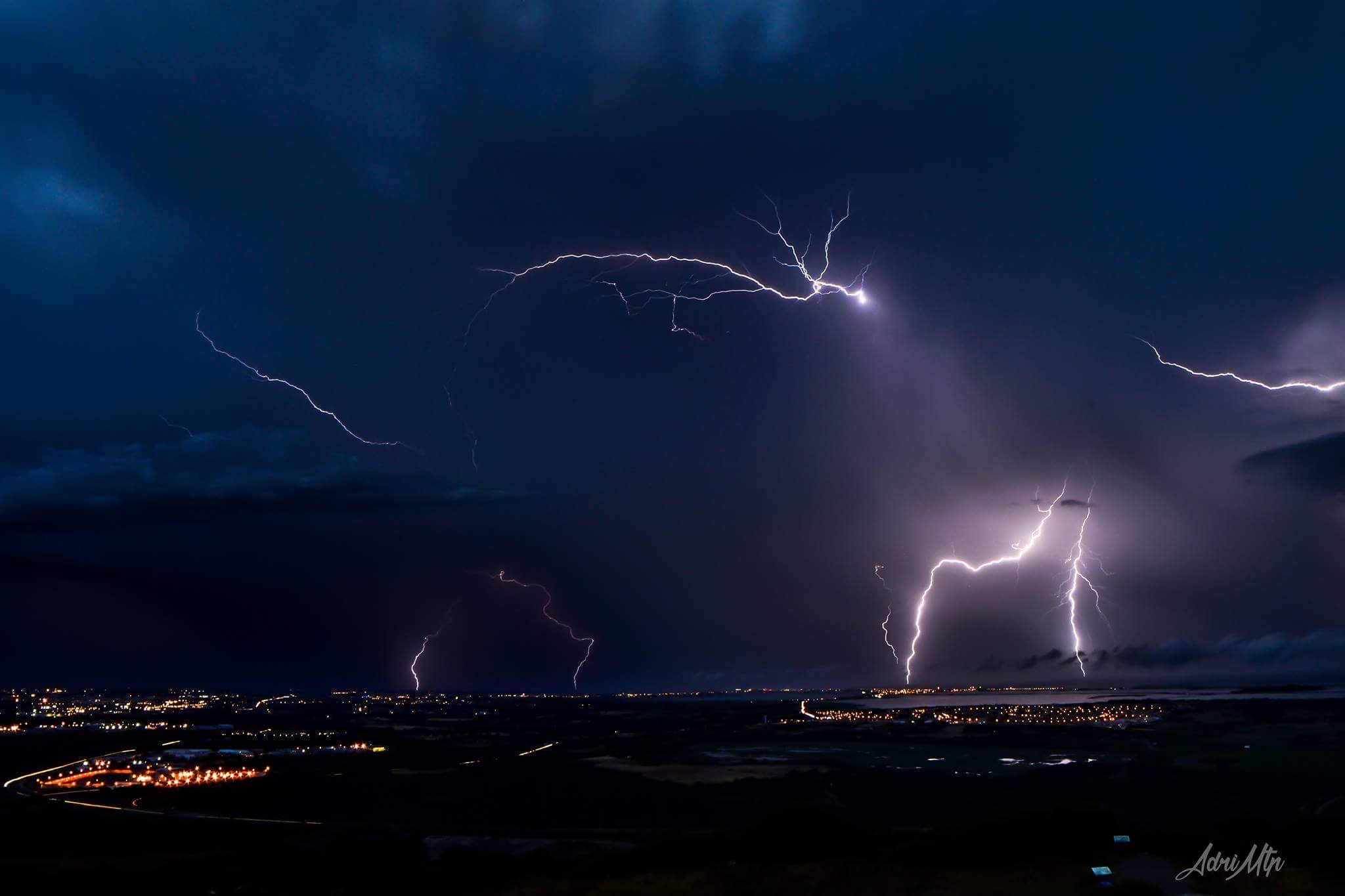 Orage aux alentours de Palavas-les-Flots (34) - 27/06/2017 22:00 - Adri MTP