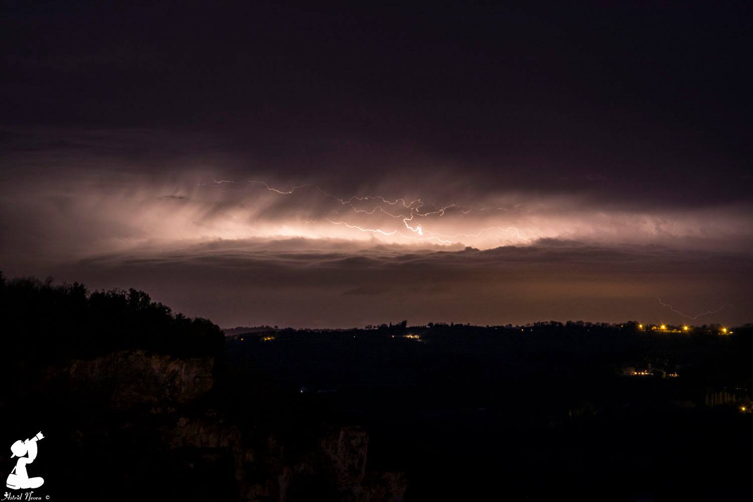 Cellule sur l'ouest de la Dordogne - 03/04/2018 21:16 - Acrid Neveu Astrid